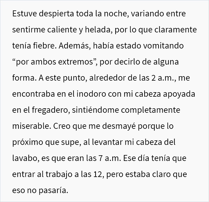 Esta doctora escribió “una nota muy pasivo-agresiva” para darle a una empleada 2 semanas de baja laboral en lugar de 2 días, luego de que su gerente amenazara con despedirla