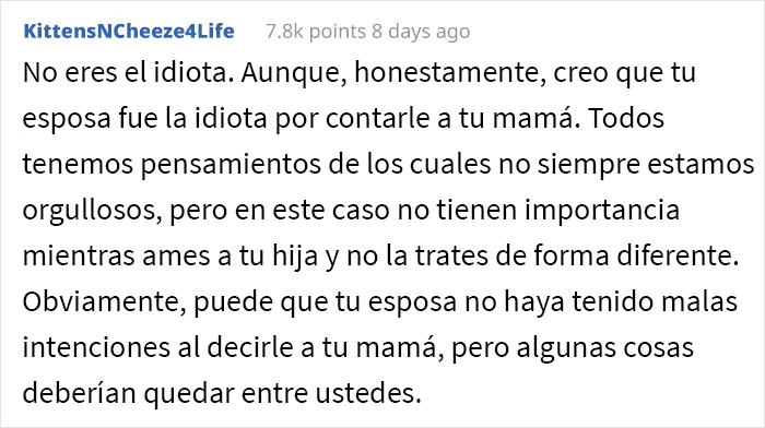 Este papá de 3 niñas se sintió decepcionado cuando nació su 4ª hija, y su madre lo llamó “misógino”