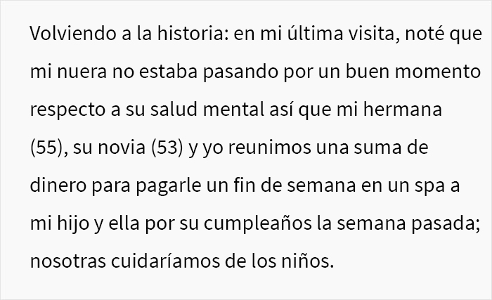 Esta madre de 60 años humilla a su hijo frente a sus amigos porque no hace ninguna de las tareas del hogar