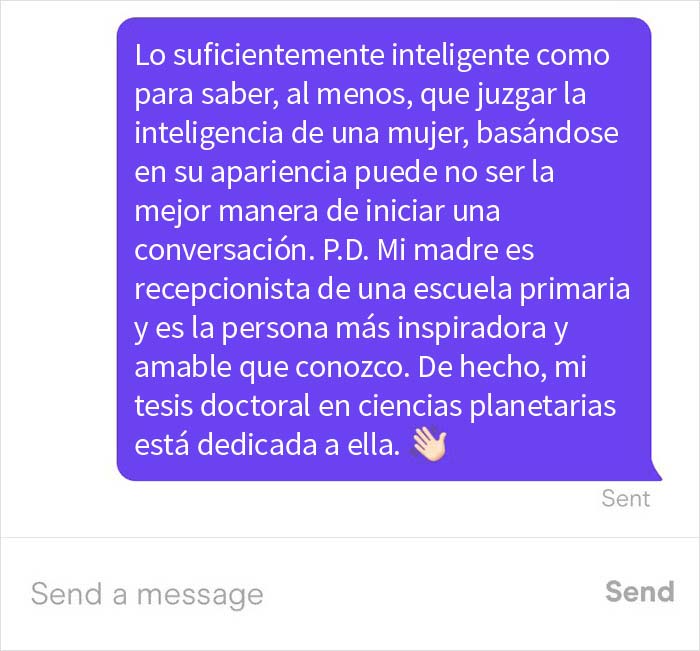 Esta científica que trabajaba en la NASA recibió un mensaje donde le preguntan si era 