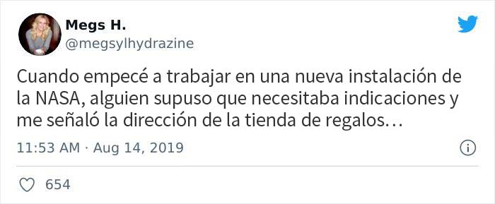 Esta científica que trabajaba en la NASA recibió un mensaje donde le preguntan si era 