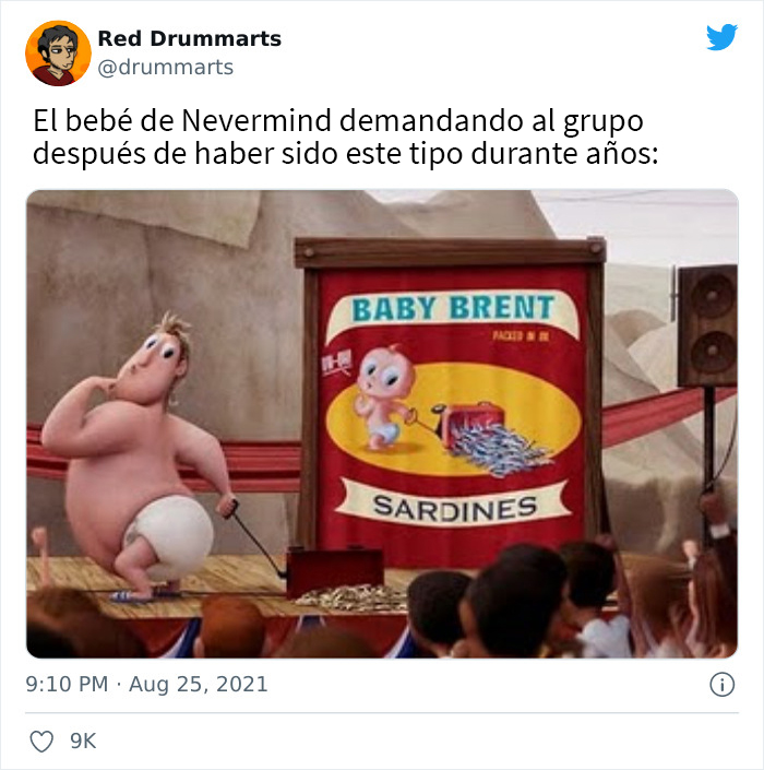 El bebé del “Nevermind” de Nirvana cumplió 30 años y decidió demandar a la banda por más de 2$ millones, así que la gente se burla de él