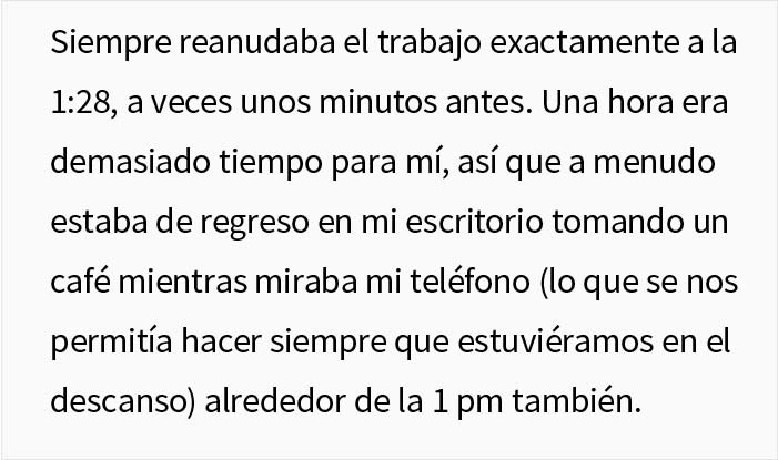 Cambian la política de comidas de los empleados por culpa de la reina del drama de la oficina, y lo cumplen maliciosamente