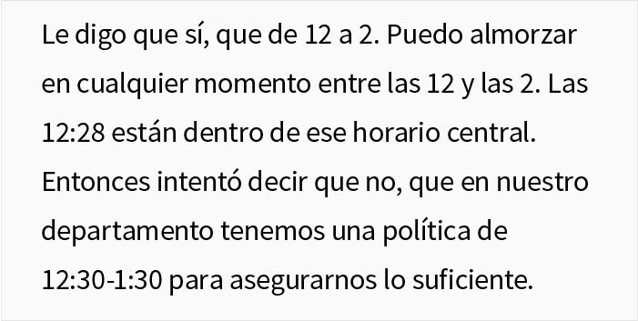Cambian la política de comidas de los empleados por culpa de la reina del drama de la oficina, y lo cumplen maliciosamente