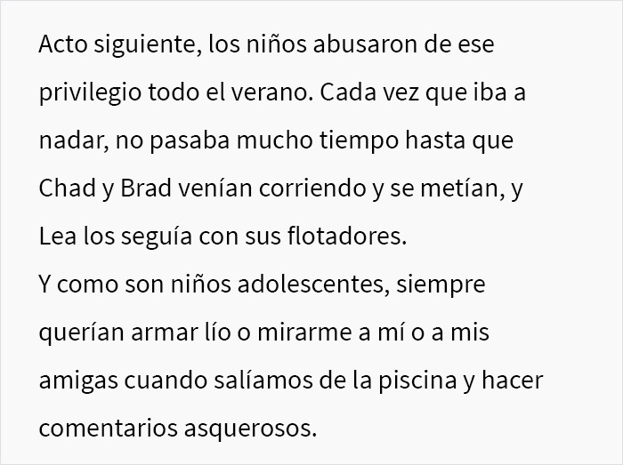 Esta mujer se cansó de que los hijos de su vecina usaran su piscina sin invitación previa, así que construyó una cerca que enfureció a la madre