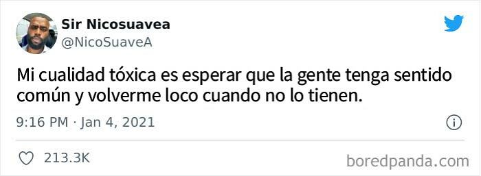 Encontré la descripción perfecta de mi delirio de suficiencia personal