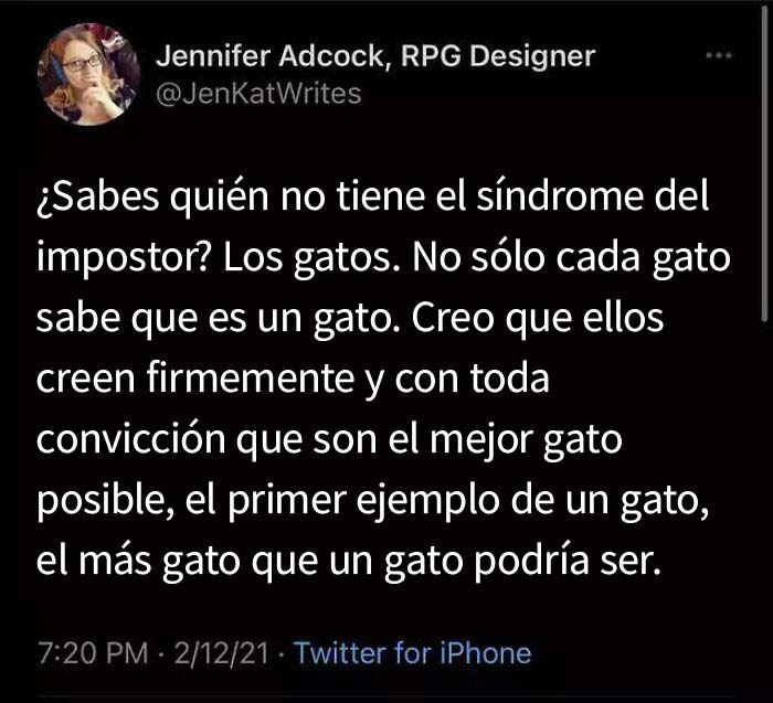 ¡Así es como me siento al ser humano!