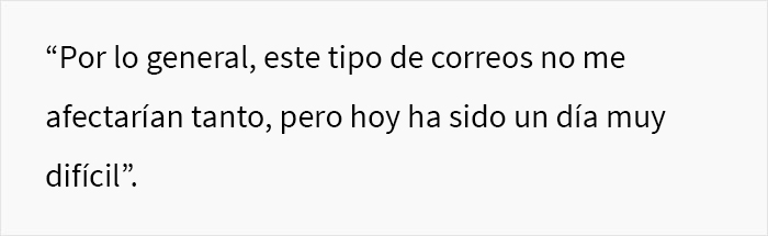 La dueña de este pequeño negocio no puede evitar llorar tras recibir un cruel correo electrónico de parte de un cliente