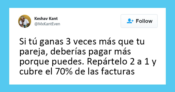 Un tuit viral inicia un debate sobre si repartir las facturas de forma equitativa es injusto