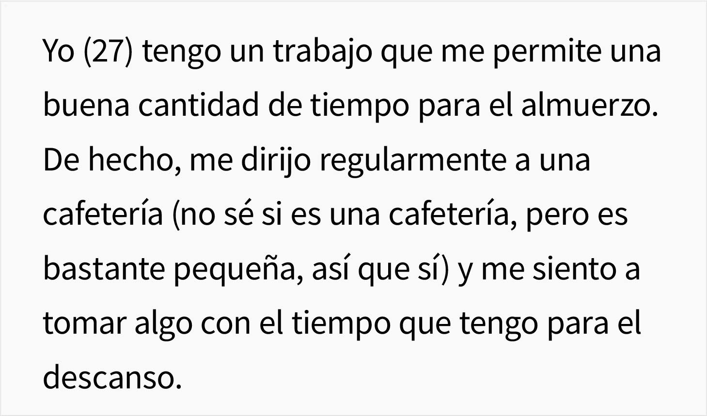 Este hombre pregunta si se equivocó al pedirle a una madre que amamantaba a su bebé que se sentara en otra mesa
