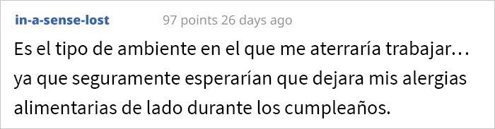 Esta mujer se burla siempre de su compañera de trabajo vegana, pero se enfadó cuando ella se negó a probar la tarta “vegana” que había preparado