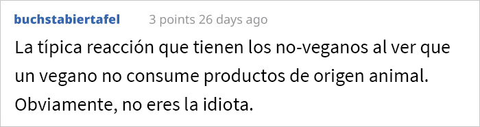 Esta mujer se burla siempre de su compañera de trabajo vegana, pero se enfadó cuando ella se negó a probar la tarta “vegana” que había preparado
