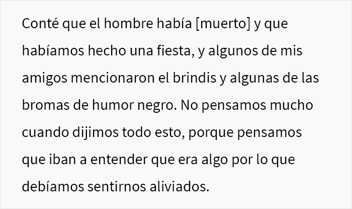 Esta mujer celebró una fiesta del "día de la muerte” tras enterarse de que el acosador que la atormentó por años había muerto, y recibe críticas por ello