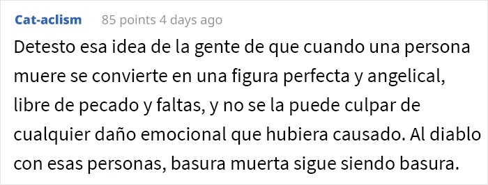 Esta mujer celebró una fiesta del "día de la muerte” tras enterarse de que el acosador que la atormentó por años había muerto, y recibe críticas por ello