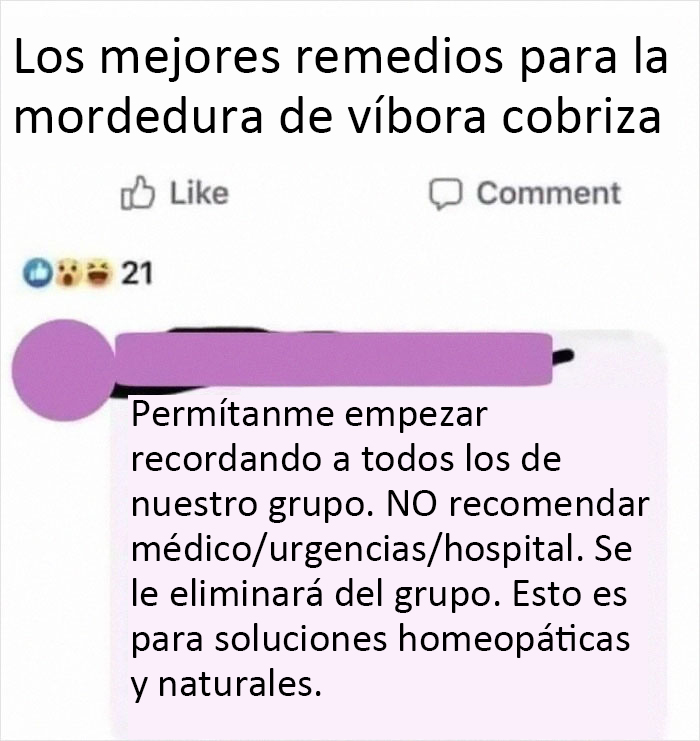 Al parecer, hay un remedio casero para todo, de lo contrario está prohibido