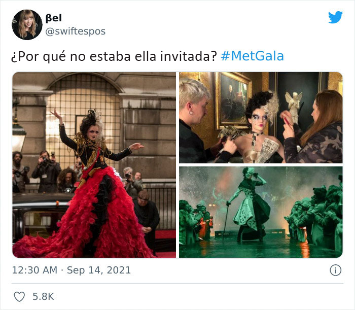 30 Hilarious Tweet Reactions To The 2021 Met Gala