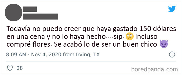 Sí, porque pagar la comida de alguien en una cita significa que tienes derecho a recibir algo