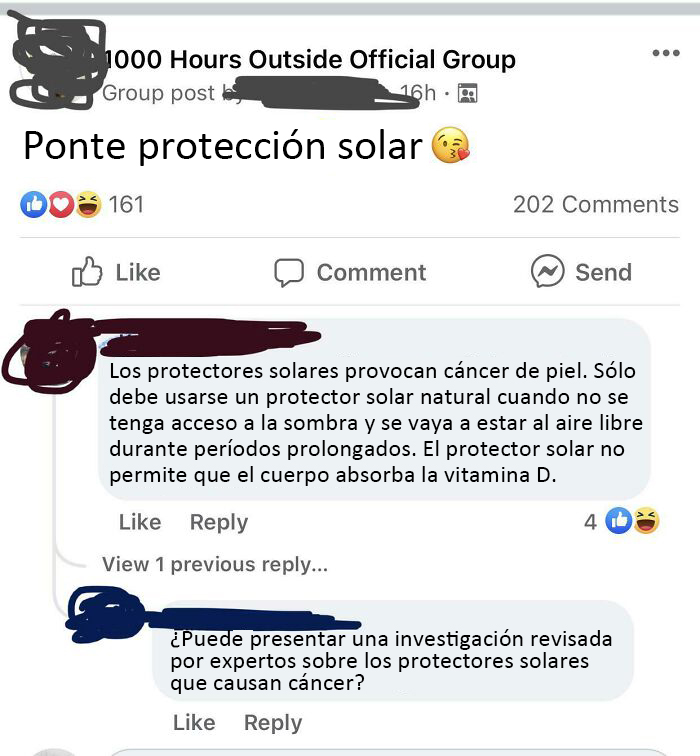 La crema de protección solar os causa cáncer a todos