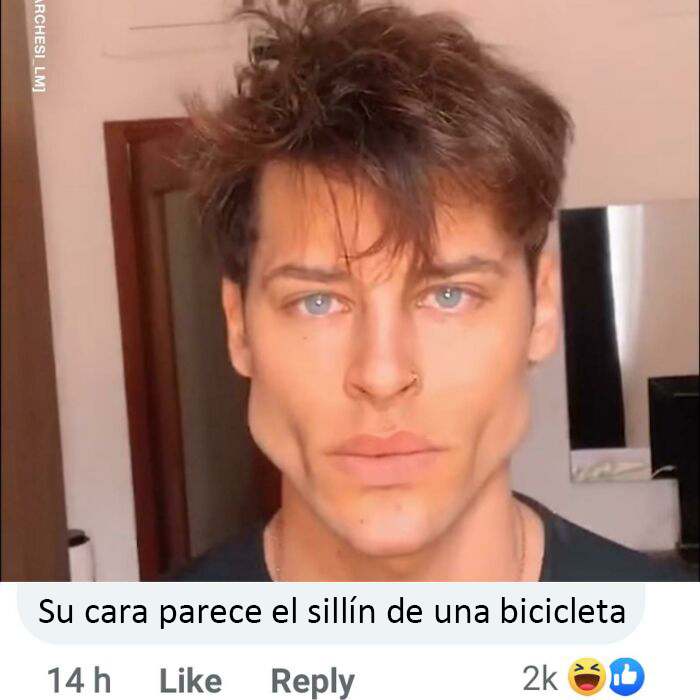 Sobre un influencer que había entrenado su mandíbula