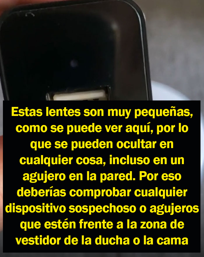 Este hombre comparte cómo inspecciona los Airbnbs en busca de cámaras ocultas y comparte sus posibles escondites