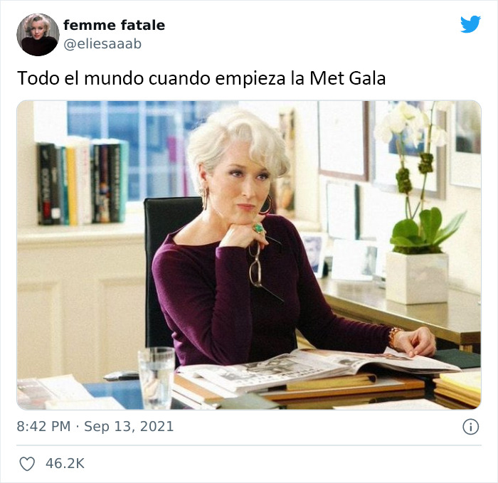 30 Hilarious Tweet Reactions To The 2021 Met Gala