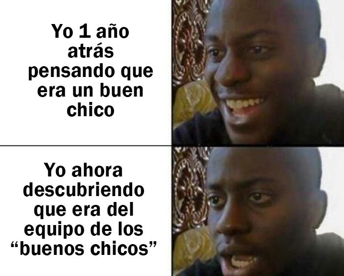 Gracias a Dios que sólo tenía 13 años en ese momento y no era un merodeador de 30 años