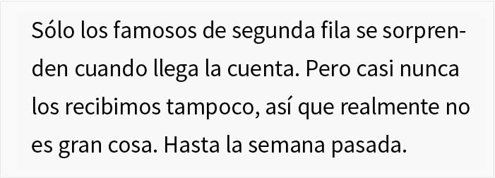 Una 'celebridad' se comporta como una imbécil en un restaurante y se niega a pagar la cuenta porque es famosa, así que llaman a la policía