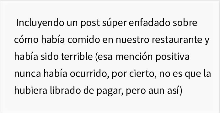 Una 'celebridad' se comporta como una imbécil en un restaurante y se niega a pagar la cuenta porque es famosa, así que llaman a la policía