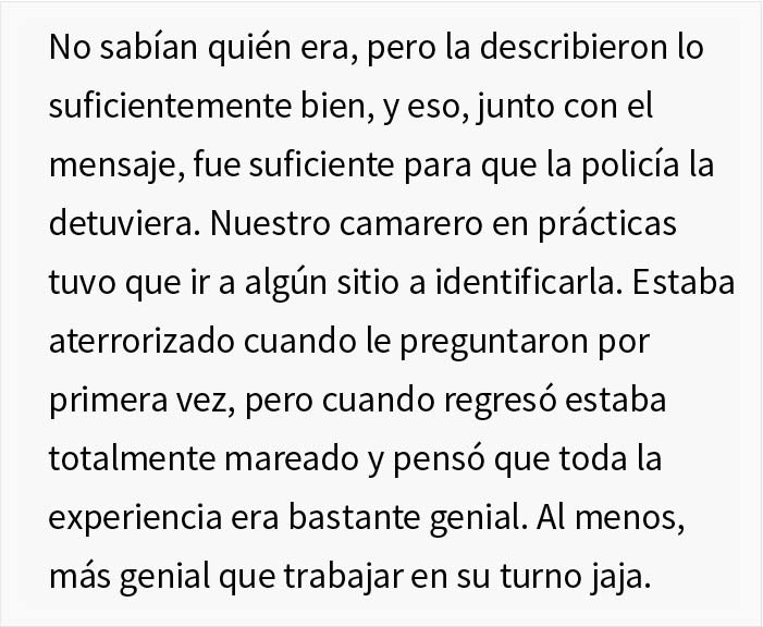 Una 'celebridad' se comporta como una imbécil en un restaurante y se niega a pagar la cuenta porque es famosa, así que llaman a la policía