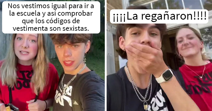 Este adolescente usó prendas en la escuela por las que lo regañarían si fuese una chica, y comprobó lo sexista que es esto cuando nadie le regañó
