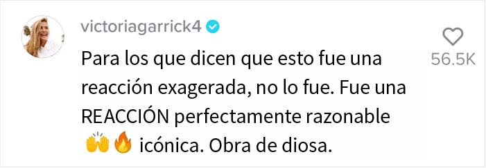 Mira cómo esta modelo destruye a un fotógrafo que le sugirió que no comiera durante 2 semanas