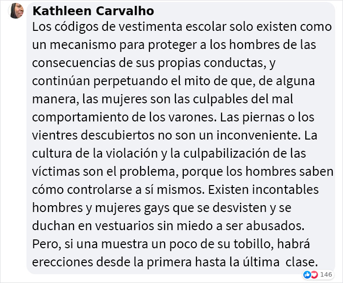 Este adolescente usó prendas en la escuela por las que lo regañarían si fuese una chica, y comprobó lo sexista que es esto cuando nadie le regañó
