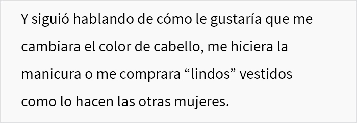 Este hombre regaña a su esposa (y madre de sus 3 hijos) por no cuidar de su apariencia y ella decide ponerlo en su lugar durante una cena familiar