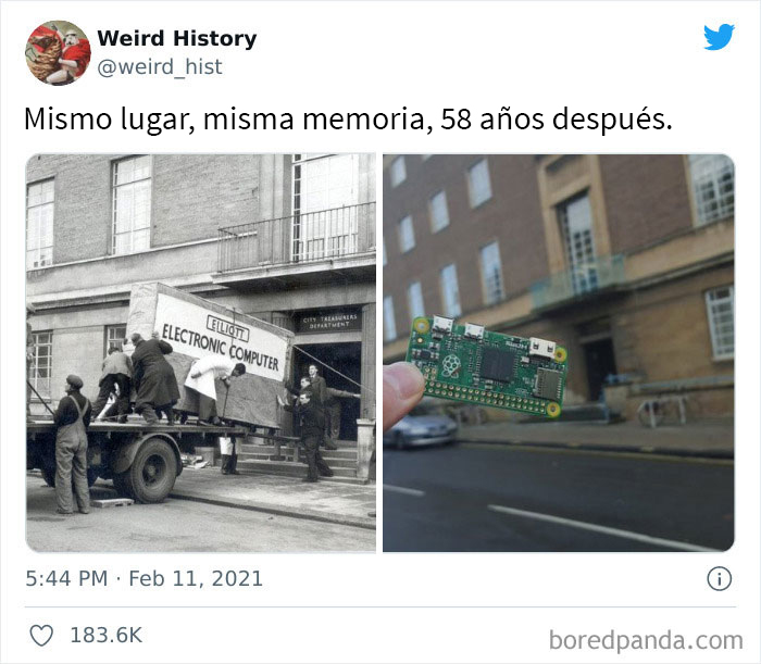 ¿Cuánta memoria podría almacenarse hoy en un volumen como el de la izquierda?