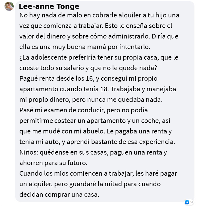 Esta madre le pidió a su hija adolescente trabajadora que comenzara a contribuir con los gastos del hogar, y ahora se siente “la peor mamá del mundo”