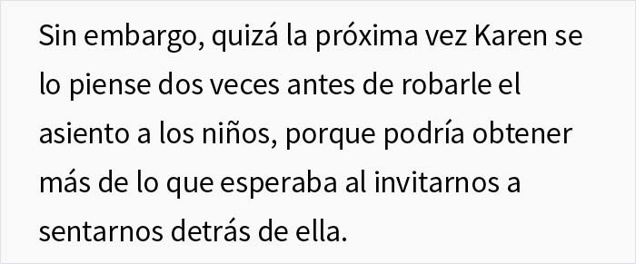 Una Karen roba los asientos a esta familia en un partido de fútbol y les dice que se coloquen detrás de ella, pero se arrepintió enseguida
