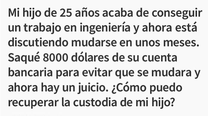 Debería estar orgullosa y ser solidaria