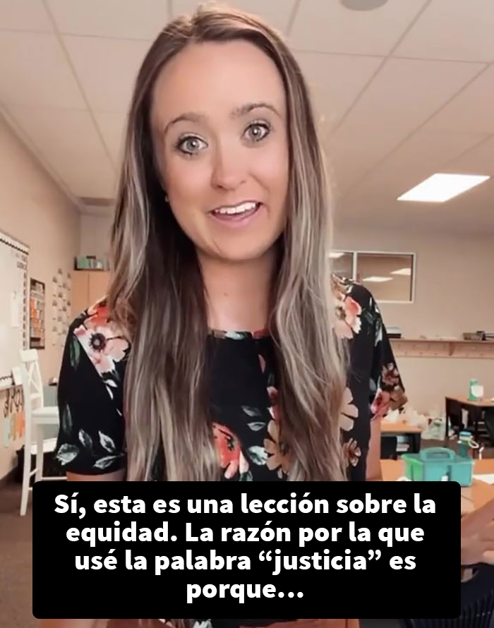 “Solo con decir ‘apósito’ saben a qué me refiero”: esta profesora explicó a sus estudiantes por qué no todos pueden ser tratados igual