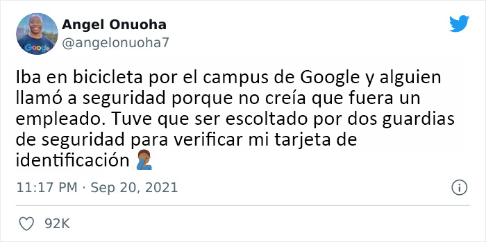 Alguien llamó a seguridad contra un empleado negro de Google, y otras personas comparten sus historias de discriminación similares