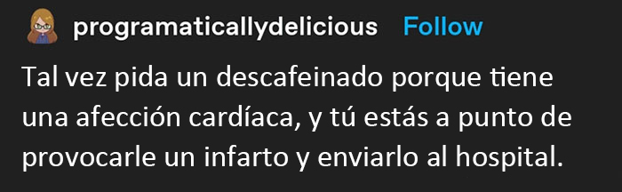 Esta persona escribe lo importante que es servir a los clientes exactamente lo que han pedido y su hilo de Tumblr se vuelve viral