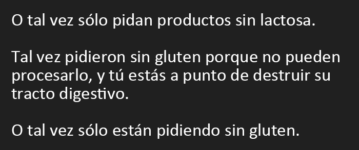 Esta persona escribe lo importante que es servir a los clientes exactamente lo que han pedido y su hilo de Tumblr se vuelve viral