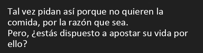 Esta persona escribe lo importante que es servir a los clientes exactamente lo que han pedido y su hilo de Tumblr se vuelve viral