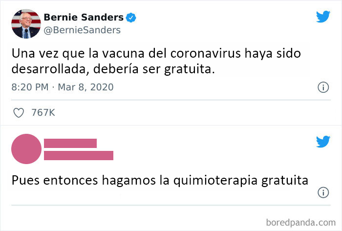 Bueno, jod*r, ¡proporcionemos entonces asistencia sanitaria a todo el mundo!