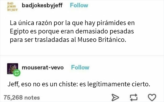 Triste pero cierto