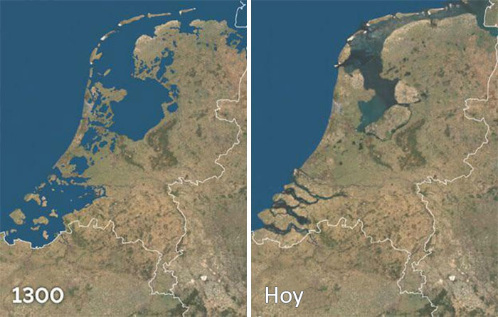 Recuperación de tierras en los Países Bajos