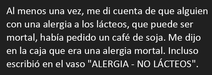 Esta persona escribe lo importante que es servir a los clientes exactamente lo que han pedido y su hilo de Tumblr se vuelve viral