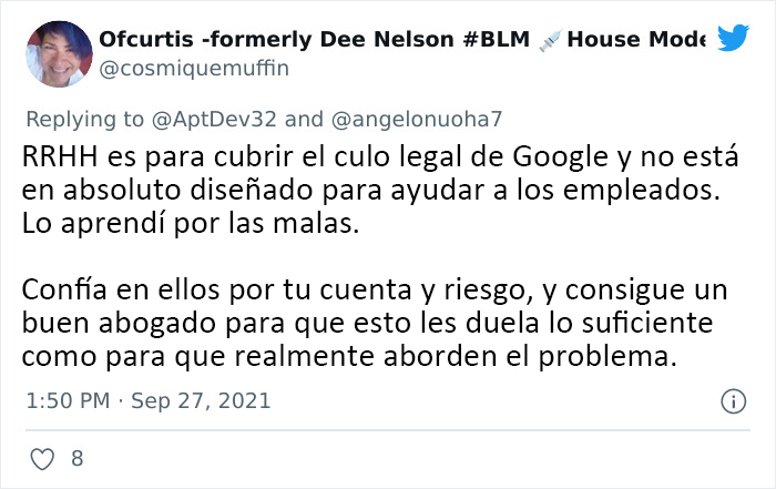 Alguien llamó a seguridad contra un empleado negro de Google, y otras personas comparten sus historias de discriminación similares