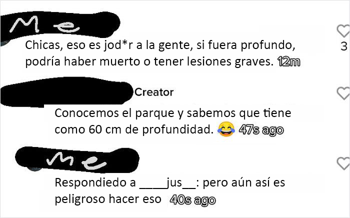 Unas chicas empujaron a un tipo a un lago helado y tras llamarles la atención esto es lo que dijeron