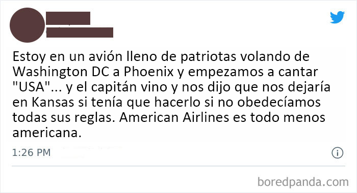 Que te digan que te comportes en un avión es aparentemente una violación de la libertad para este copo de nieve