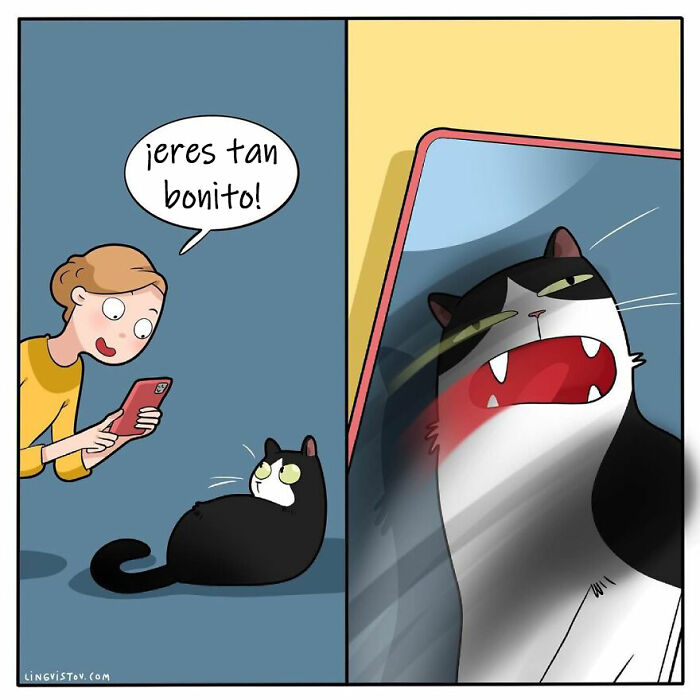 Artist Illustrates What It's Like To Live With A Cat (30 New Pics)